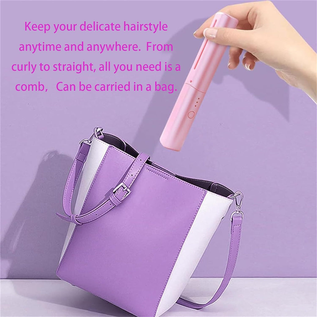 Portable Rechargeable Hair Straightener Comb