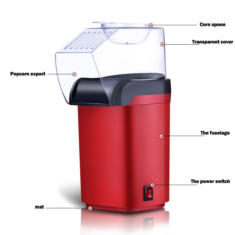 Mini Hot-Air Popcorn Machine