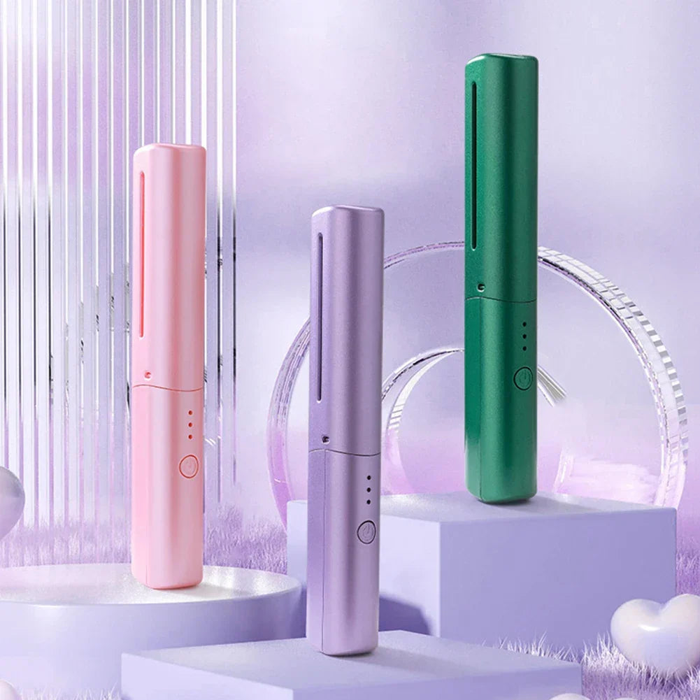 Portable Rechargeable Hair Straightener Comb