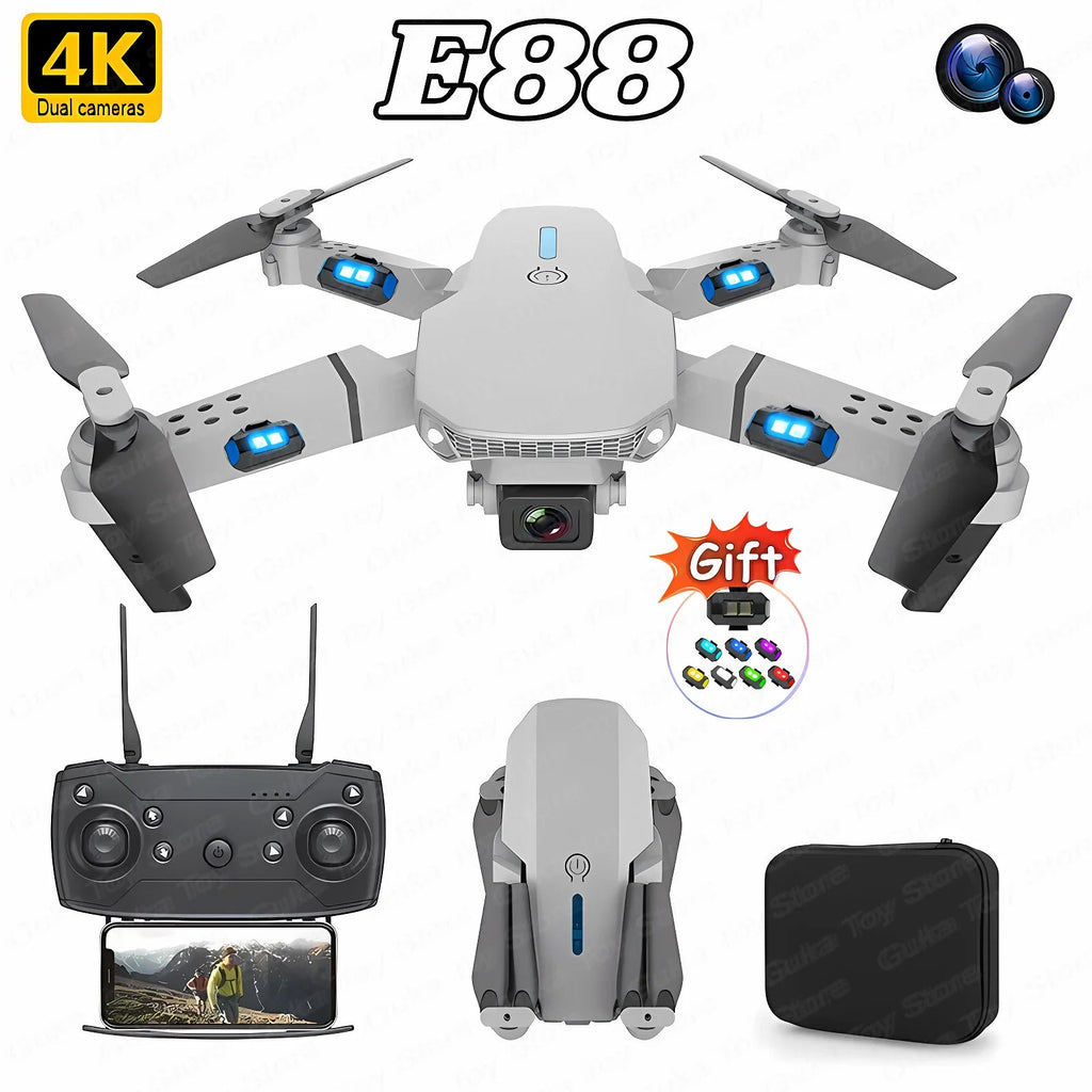 E88 Pro Foldable Camera Drone – Wi-Fi FPV
