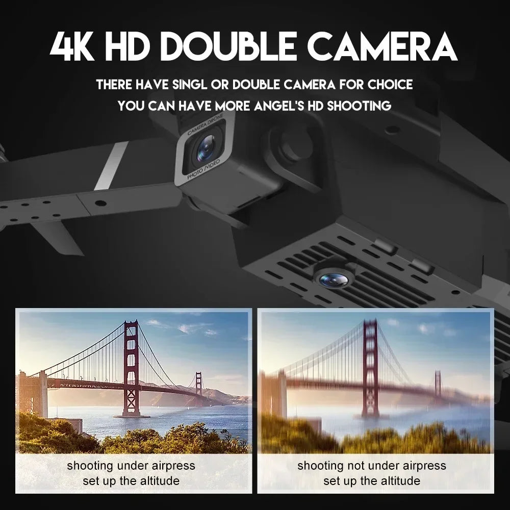 E88 Pro Foldable Camera Drone – Wi-Fi FPV