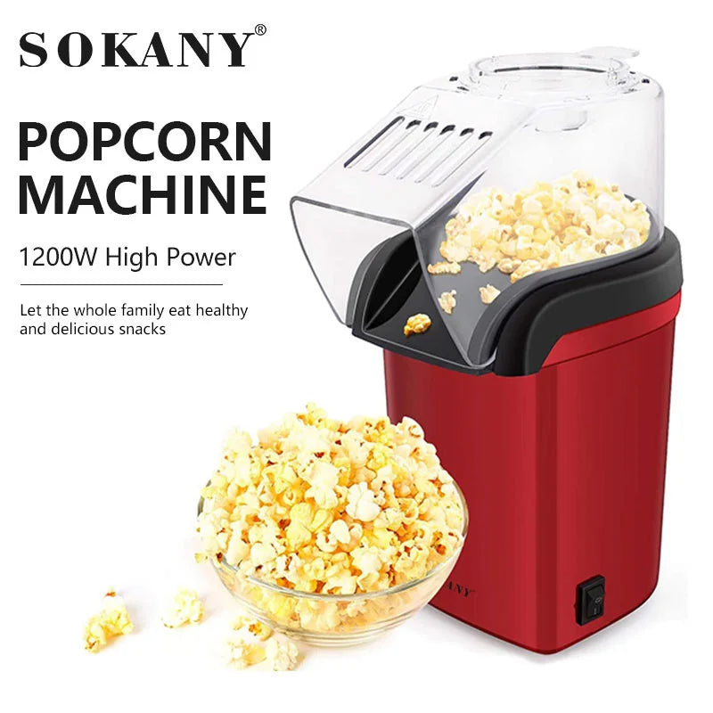 Mini Hot-Air Popcorn Machine