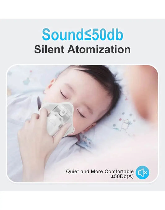 🌫️ Mesh Nebulizer GK-W302 – Quiet, Portable & Fast Mist Therapy 🫁✨
